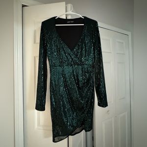 Medium Sequin Teal Dress